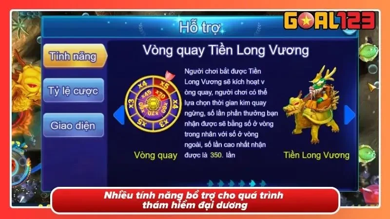 Bắn Cá Giao Đấu Goal123 Siêu Phẩm Kịch Tính Nhất 2026 3 Nắm trọn các tính năng hấp dẫn có trong Bắn Cá ở nhà cái