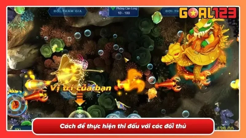 Bắn Cá Giao Đấu Goal123 Siêu Phẩm Kịch Tính Nhất 2026 4 Săn cá Giao Đấu và quy luật tham gia trong 1 phút